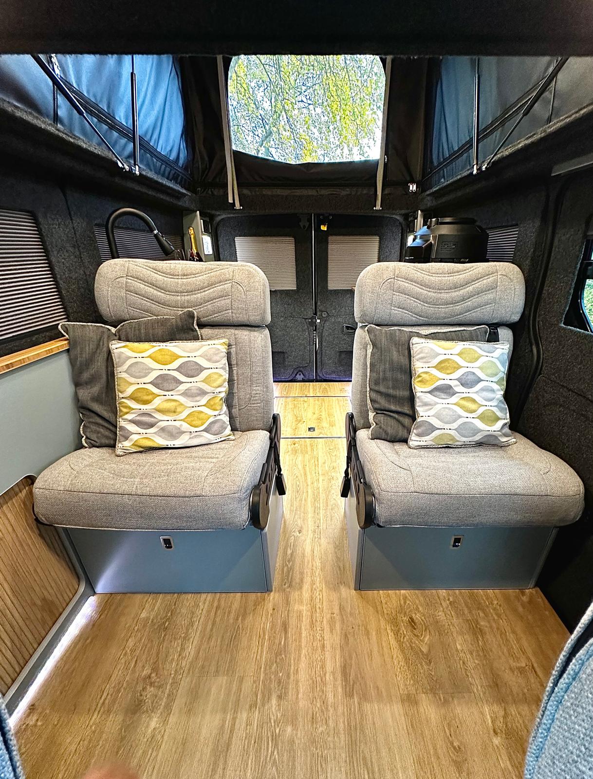 flexi camper Flexi-Lounge Campervan Seat & Bed System – 60cm Single MK1 – Pimpmycamper ltd