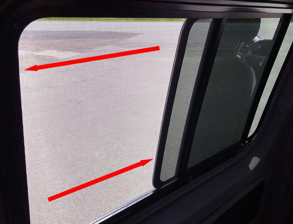 Ford Transit Custom Tinted Opening Window with Fly Screen — Supplied &amp; Fitted